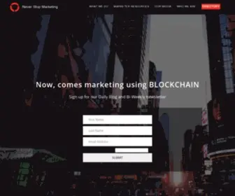 Neverstopmarketing.com(Never Stop MarketingNever Stop Marketing Home) Screenshot