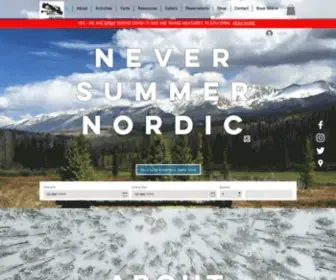 Neversummernordic.com(Never Summer Nordic) Screenshot