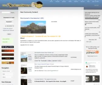 Neverwintervault.org(Neverwintervault) Screenshot