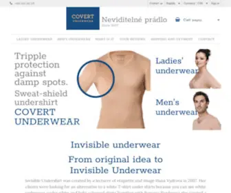 Neviditelnepradlo.cz(COVERT UNDERWEAR) Screenshot