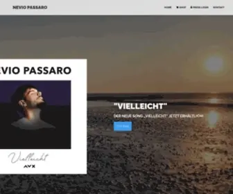 Neviopassaro.com(Dies ist die offizielle Website von Nevio Passaro) Screenshot