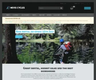 Neviscycles.com(Nevis Cycles) Screenshot