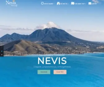 Nevisisland.com(Nevis Caribbean Island) Screenshot
