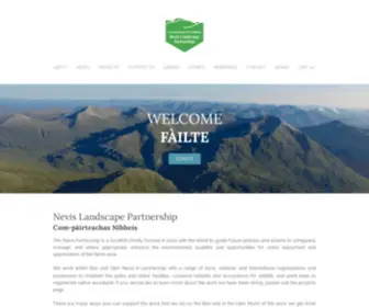 Nevispartnership.co.uk(The Nevis Landscape Partnership) Screenshot