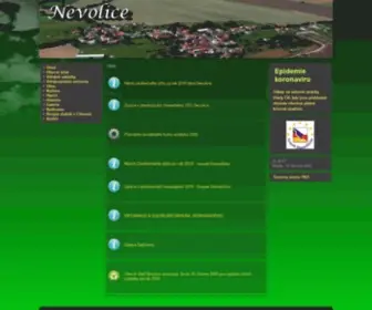 Nevolice.cz(Dokument) Screenshot