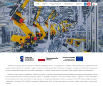 Nevotech.com.pl(Producent Maszyn Przemysłowych) Screenshot