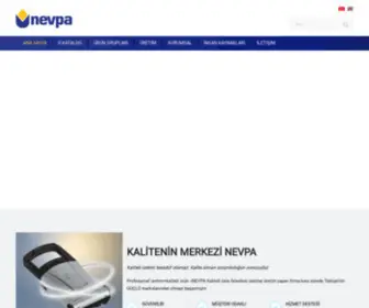 NevPa.com.tr(NEVPA // Treyler ve Karoser ekipmanlar) Screenshot