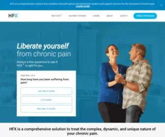 Nevrohfx.com(Liberate yourself from chronic pain) Screenshot