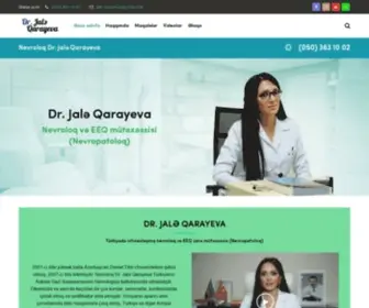 Nevroloq.az(Nevroloq / Nevropatoloq Dr. Jalə Qarayeva ilə əlaqə saxlamaq üçün (050)) Screenshot