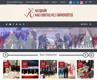 Nevsehir.edu.tr(Nevşehir) Screenshot