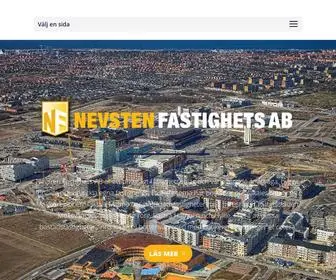Nevsten.com(Nevsten Fastighets AB) Screenshot
