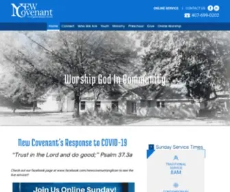 New-Covenant-Church.com(Winter Springs FL Church) Screenshot