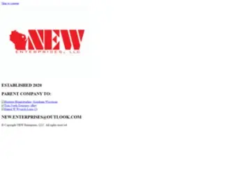 New-Enterprises-LLC.com(NEW Enterprises) Screenshot