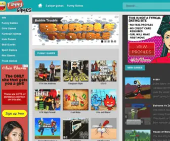 New-Funnygames.com(FUNNY GAMES) Screenshot