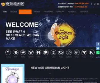 New-Guardian-Light.co.uk(New Age Spiritual needs) Screenshot