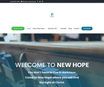 New-Hope-PC.org(New Hope Presbyterian Church) Screenshot