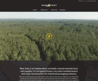 New-Indycb.com(New Indy Containerboard) Screenshot