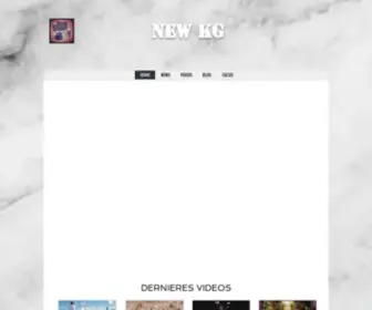 New-KG.com(Plateforme Culturelle) Screenshot