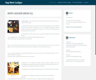 New-Ledger.com(Présentation du New) Screenshot