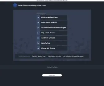New-Life-Soundmagazine.com(New Life Soundmagazine) Screenshot