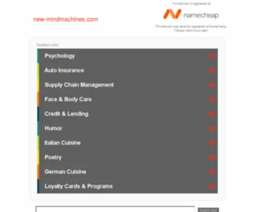 New-Mindmachines.com(Hemi-sync downloads) Screenshot