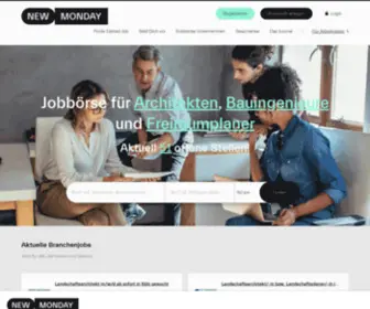 New-Monday.de(Jobbörse) Screenshot