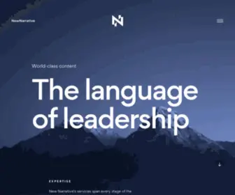 New-Narrative.com(New Narrative) Screenshot