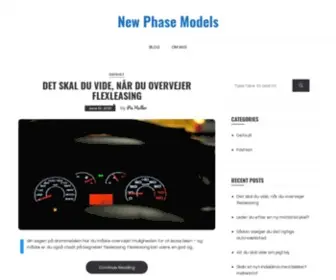 New-Phase-Models.dk(New Phase Models) Screenshot
