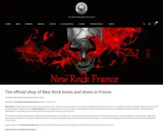 New-Rock-France.com(New Rock Store officiel) Screenshot