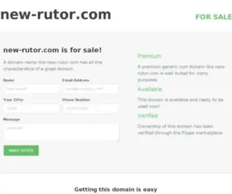 New-Rutor.com(New) Screenshot