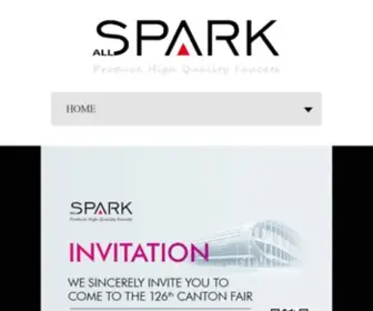 New-Spark.com(GuangDong KaiPing Spark sanitary Ware) Screenshot