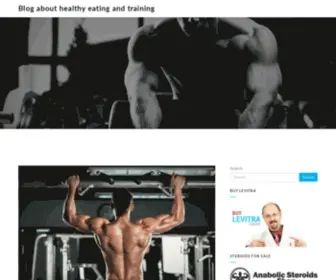 New-Sport-Workout.com(Blog about healthy eating and training) Screenshot