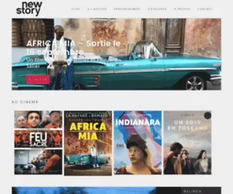 New-Story.eu(Société de distribution de films de long) Screenshot