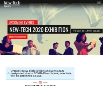 New-Techevents.com(New Tech Events) Screenshot