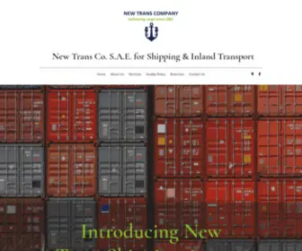 New-Trans.com(NEW TRANS Co) Screenshot