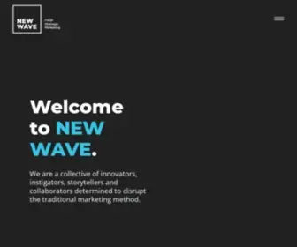 New-Wave.ca(New Wave Fresh Strategic Marketing. Our Calgary full service marketing agency) Screenshot