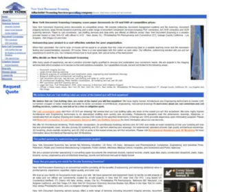 New-York-Document-Scanning.com(New York Document Scanning Services Cad Conversion Document Imaging) Screenshot