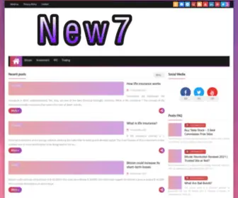 New7.xyz(The Trusted Resource) Screenshot