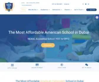 Newacademyschool.com(The New Academy School) Screenshot