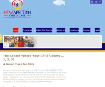 Newadditionchildcare.net(Child Care) Screenshot