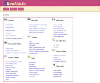 Newads.in(Newads) Screenshot