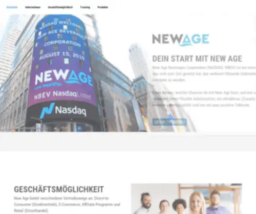 Newage-Karriere.com(New Age Beverages Corporation (NASDAQ: NBEV)) Screenshot