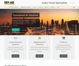 Newagedubai.com(Audio Visual Specialists) Screenshot