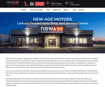 Newagemotors.ca(New Age Motors Home) Screenshot