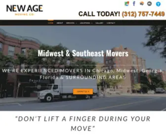 Newagemovingco.com(New Age Moving Co) Screenshot