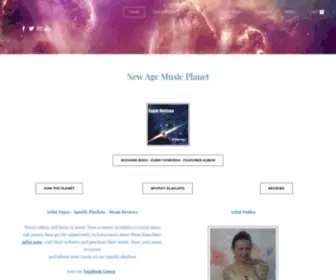 NewagemusicPlanet.com(New Age Music Planet) Screenshot