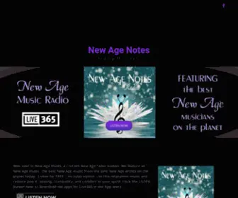 Newagenotes.com(New Age Notes) Screenshot