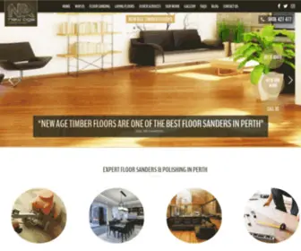 Newagetimberfloors.com.au(Floor Sanders Perth) Screenshot