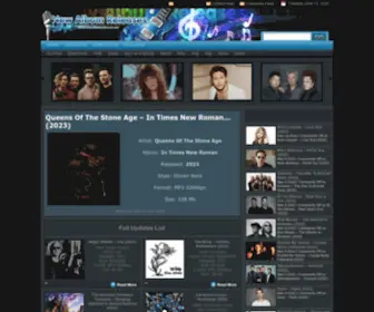 Newalbumreleases.net(New album releases) Screenshot