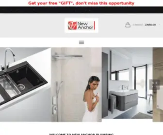 Newanchorplumbing.com(Magento) Screenshot